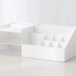 13-Compartment Plastic Pen & Pencil Holder | Multicolor Desk Organizer Box for Office, Study Table & Stationery Storage | Durable & Space-Saving Design