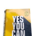 Peeplvalue Yes you Can creative Spiral Registers - Pack of 20, A4-Size Spiral 300 Pages Ruled Notebooks,for Motivation & creativity for students