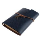 4Xleather Journal Notebook Portable Loose Leaf Blank Notebook Dark-Blue | Home & Garden | Kids & Teens at Home | School Supplies | Notebooks & Binders