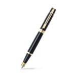 Sheaffer Gift 300 9325 Fountain Pen Glossy Black with Gold Tone Trim | Medium Nib | Premium Pen Gift Set