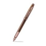 Sheaffer Gift 100 9374 Coffee Edition Matt Brown with Regal Brown PVD Trim Fountain pen | Fountain Pen Medium Nib | Premium Pen Gift Set