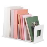 Homoyoyo Sturdy Binder Stand Vertical File Organizer for Desk Office Organization Binder Holder