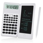 calculators Scientific 10-Digit Digital Large Display Desk with an erasable LCD Math Calculator for School Office Meeting Rooms Construction Financial Adding Machine