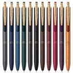 Zebra Sarasa Grand P-JJ56-AZ11C Gel Ballpoint Pen, 0.02 inches (0.5 mm), Vintage, Set of 11 Colors