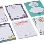 Amazon Brand - Solimo To Do List Notepads,4 X 5.25 Tear Off Block Planner For Office,Home,Work Stationery Supplies,Set Of 6,100 Pages