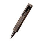 CALANDIS™ Brass Compact Pocket Pen Traveling Smooth to Write Retractable Black Ink Pen Black | Other Collectible Ballpoint | Ballpoint Pens | Pens | Pens & Writing Instruments