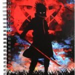 CRAFT MANIACS ANIME HIDING IN THE NIGHT REGULAR USE RULED 160 PAGES A5 NOTEBOOK & FREE NAME BOOKMARK BEST GIFT FOR STATIONERY LOVERS