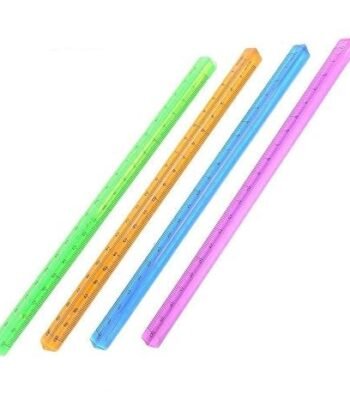 Grk - Traingle Scales - 15 Cm - Pack Of 2 - Multicolor - Stationery Supplies Triangular Ruler Kids Gift Drafting Accessories, Party Favors, and Kids Stationery