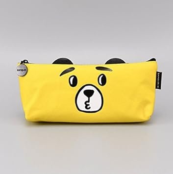 HOMIES INTERNATIONAL Brings 1 Piece Imported Stylish Multi-Purpose FABRIC Pen, Pencil, Stationery Zipper Pouch for School Kids & Office. Multi-Color
