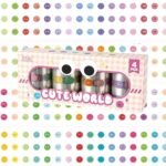 SAMVARDHAN Cute Smiley Dot Washi Tape Set – 4 Rolls | Colorful Emoji Stickers Tape for Journaling, Scrapbooking, Planners, Kids Crafts, DIY Decoration & Aesthetic Stationery...