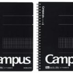 [Set of 2] Kokuyo Notebook, Ring Notebook, Adult, Campus, Grid Ruled, A5, 50 Sheets, Su-T133S5-D