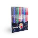 WIN Te amo Ball Pens | 10 Multicolor Ink Pens, Blister Pack | Multicolor Body same as Multicolor Ink | 1 mm Tip | Gift for Your Loved Ones | Pens for Writing | School & Office...