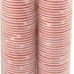 ASTRELLA (Pack of 100 (Pack of 100) 150ml Stylish Disposable Glass/Cups Glass Set Water/Juice Glass (150 ml, Paper, Red)